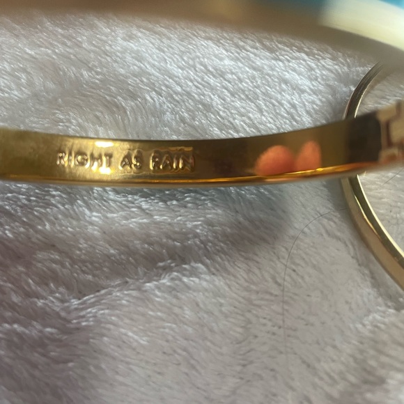 Kate Spate Bracelet Bangle Set♠️Gold and Turquoise - Picture 5 of 9